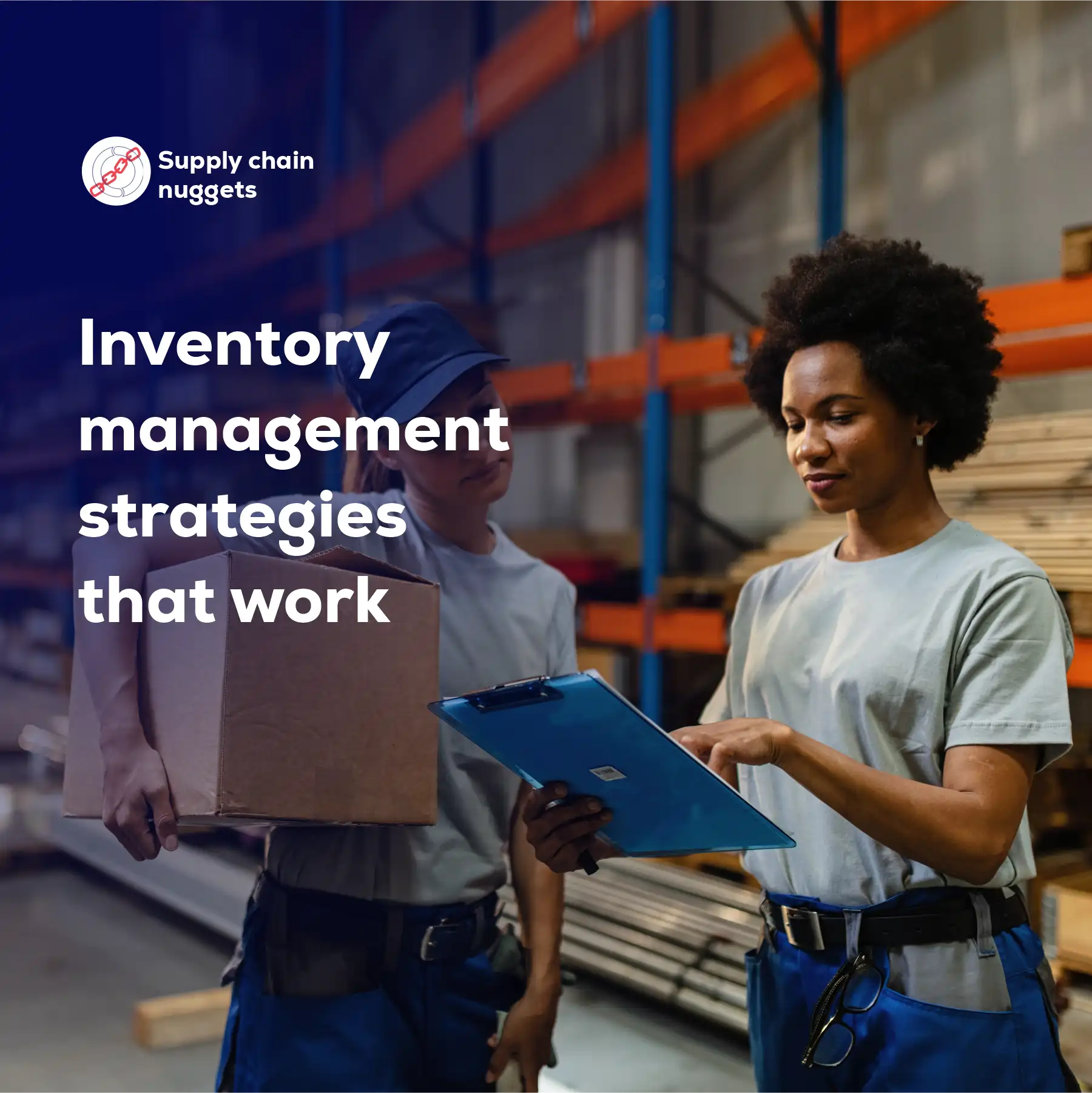 A lady in the midst of Inventory Management