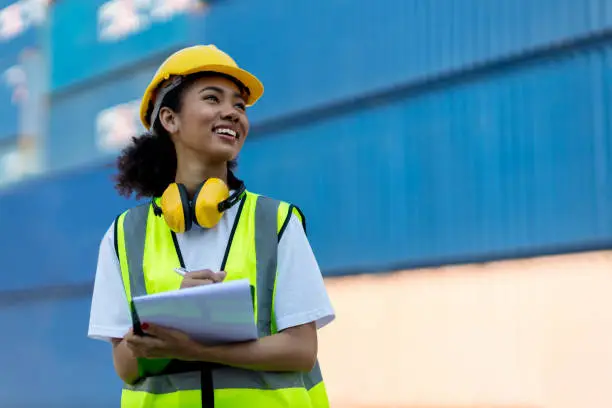 Procurement officer in the middle of a supplier performance review