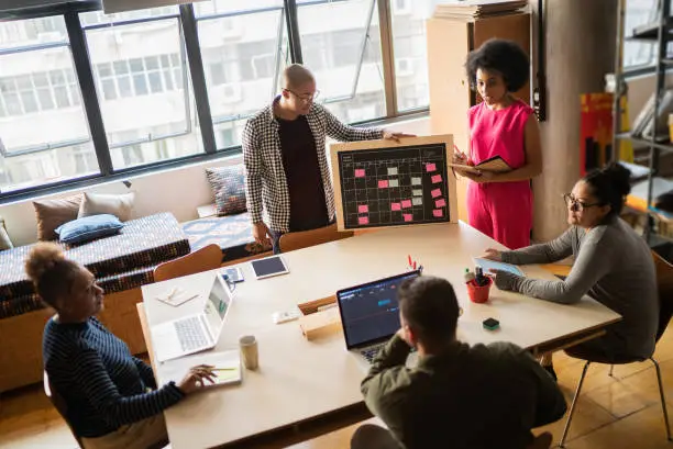 procurement managers analyzing local and global sourcing