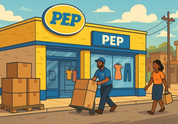 Pep Stores' supply chain depiction