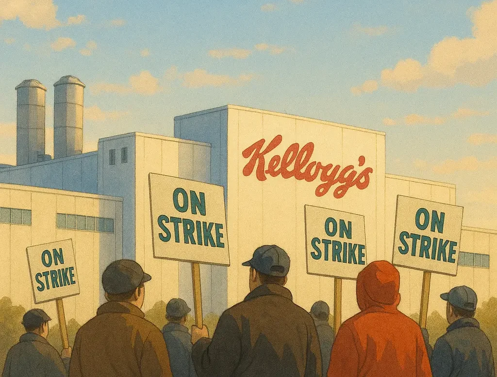 Kellogg's supply chain labor crisis