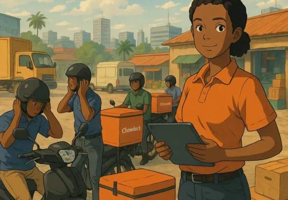 Chowdeck's food delivery operations