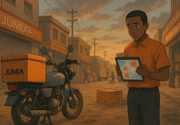 Jumia's Food Delivery service shut down
