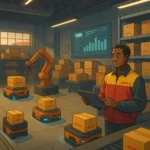 DHL's warehouse robotics