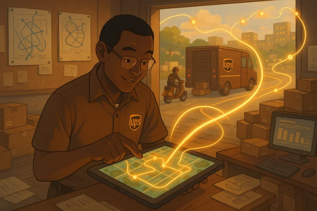 UPS' ORION Algorithm in action