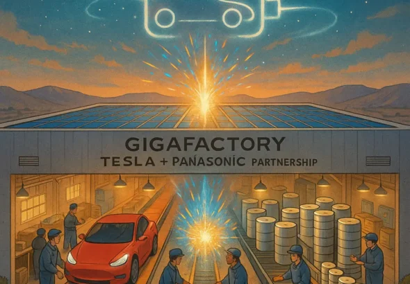 Tesla and Panasonic's partnership