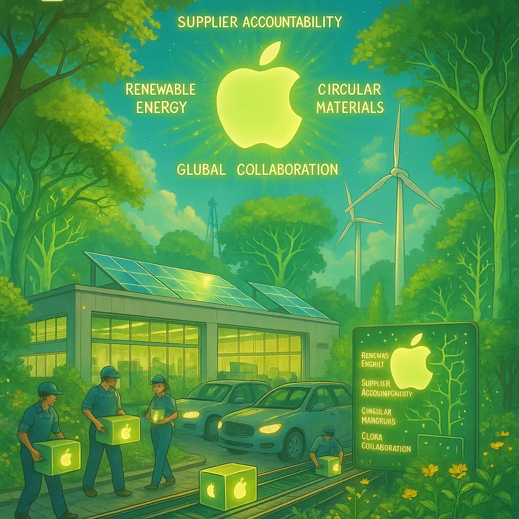 Apple’s Carbon-Neutral Supply Chain Commitment