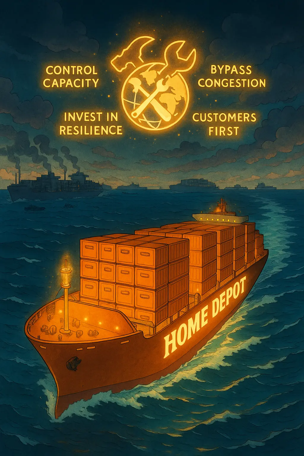 Home Depot's Container Ship