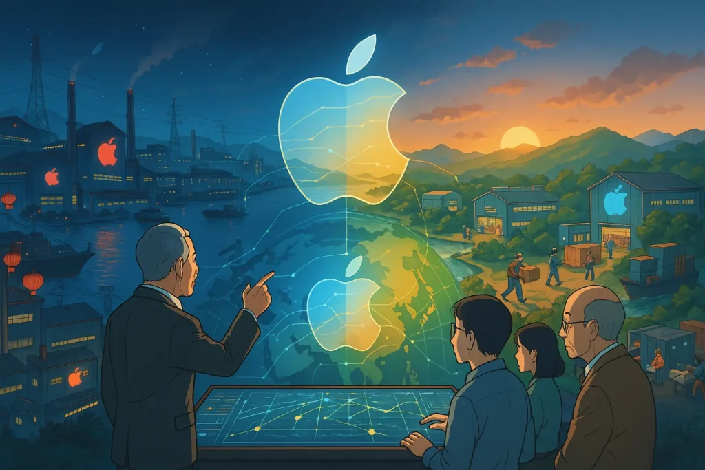 Apple's manufacturing shift