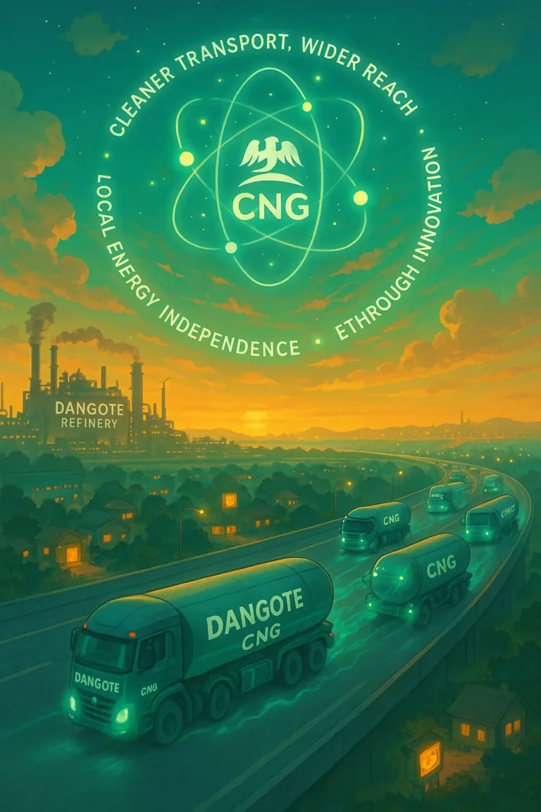 Dangote Refinery’s CNG Tankers