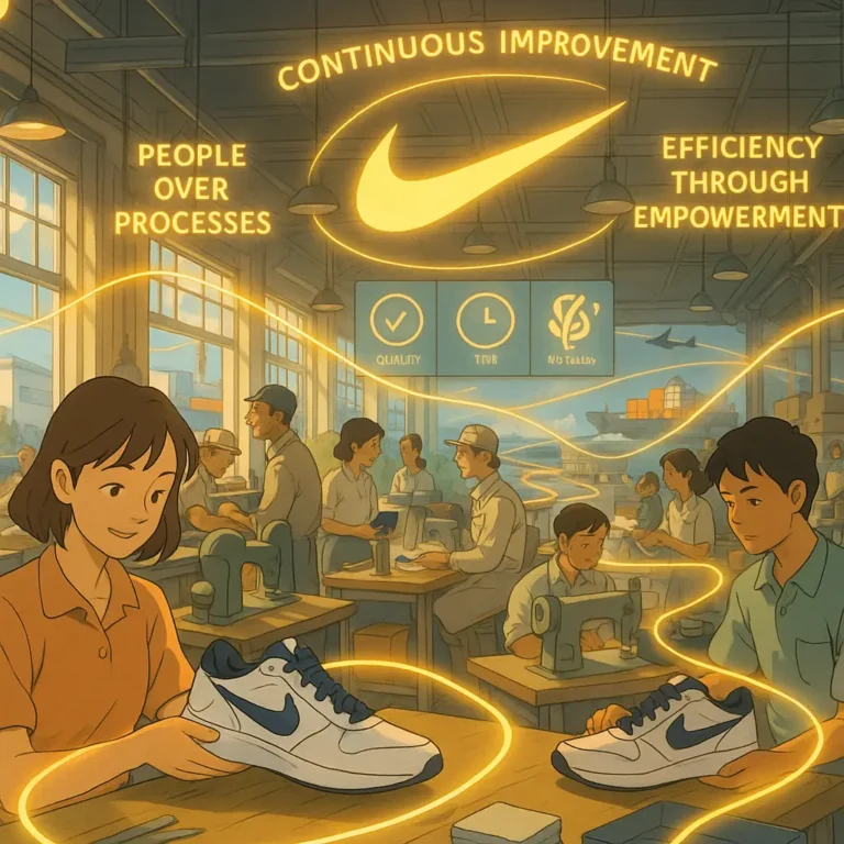Nike's lean manufacturing