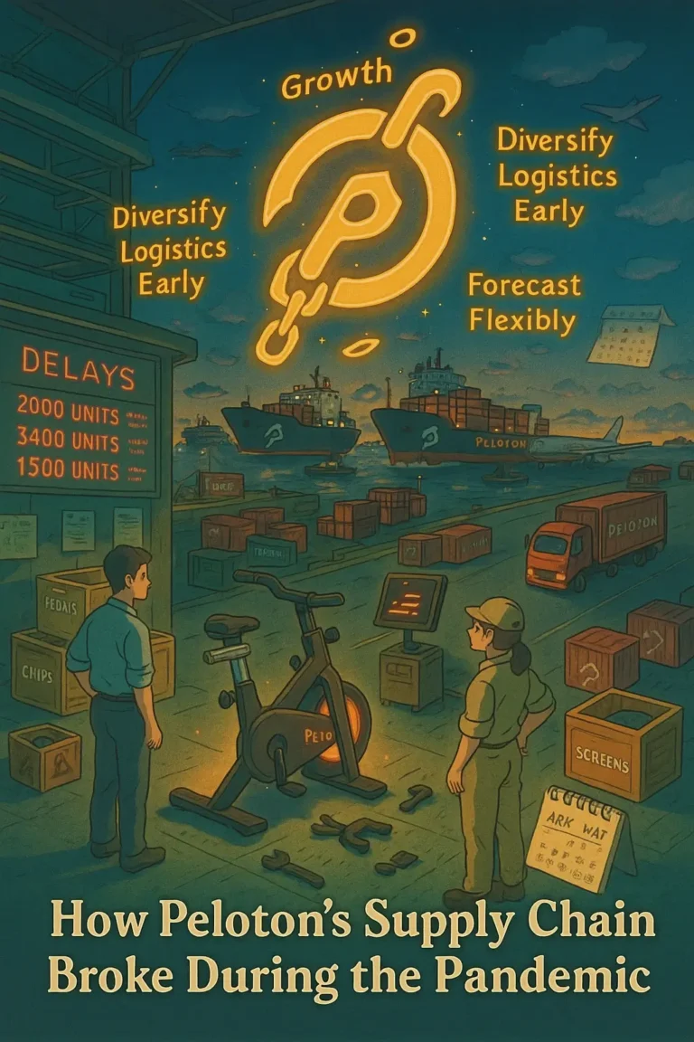 Peloton's supply chain