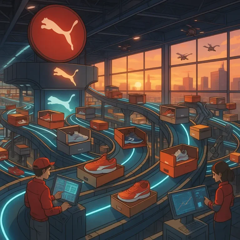 Puma’s automated distribution hub