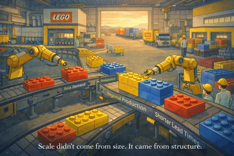 LEGO's Supply Network Expansion